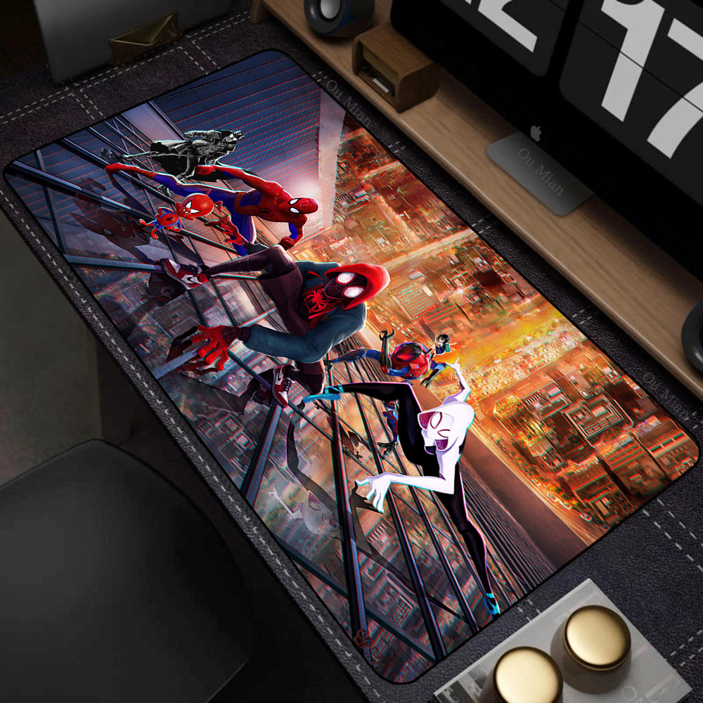 Keyboard Mouse Bundle Gaming - Mausepad Computer Accessories Mats Spider Man