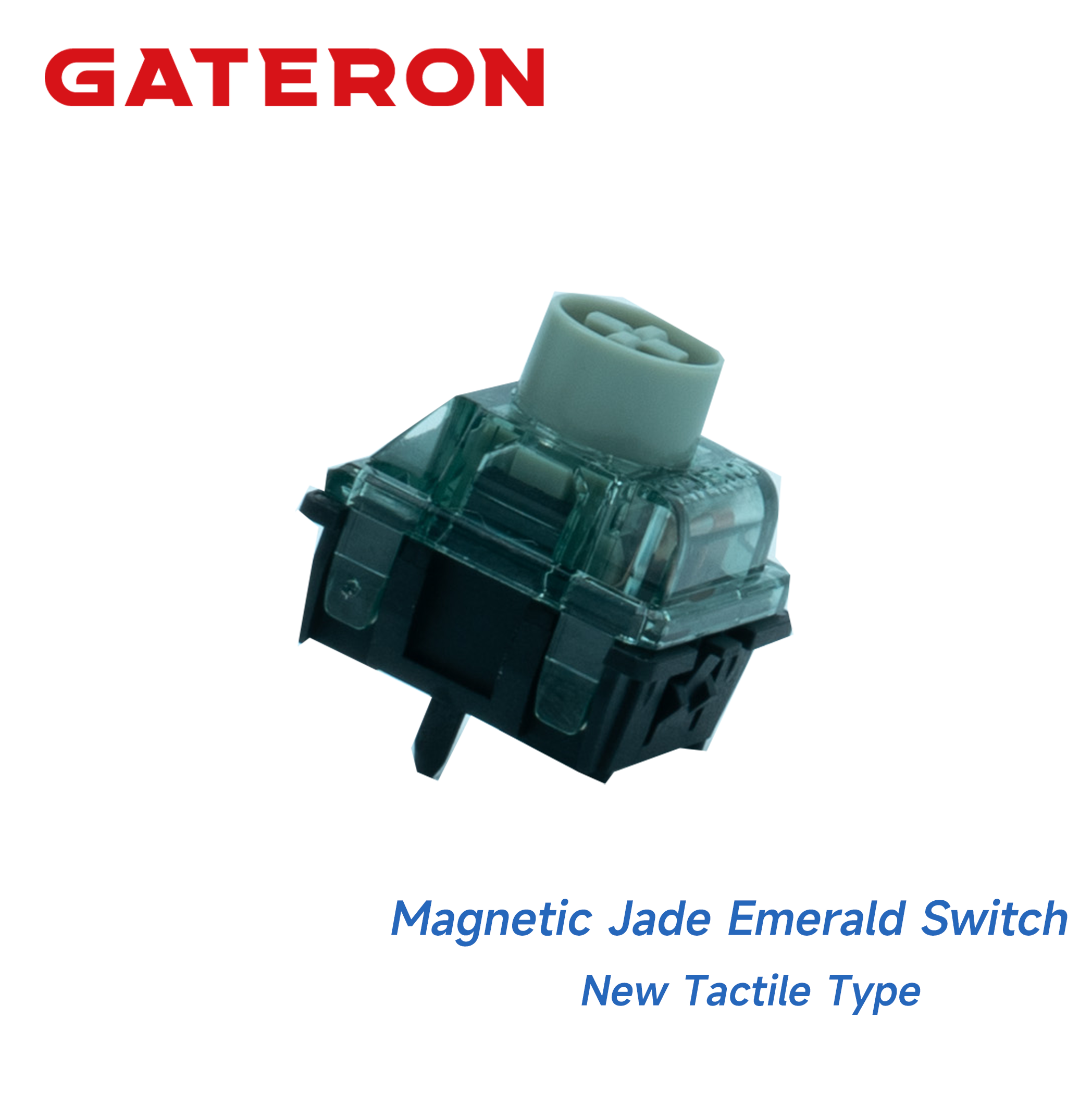 Gaming Keyboard Magnetic Switches - GATERON Magnetic Jade Emerald switch, Tactile,