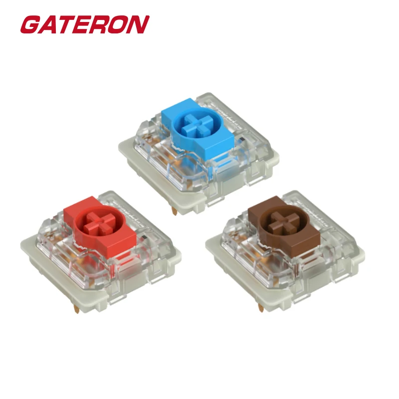 GATERON Low Profile Flat Switc - مراجعة Hot Swap Pcb وسعره