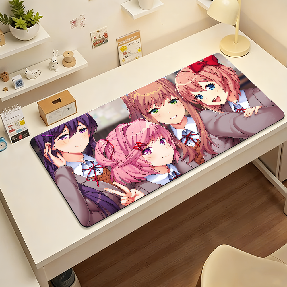 Cartoon Anime D-DDLC Mouse Pad - مراجعة Keyboard Mouse Bundle Gaming وسعره