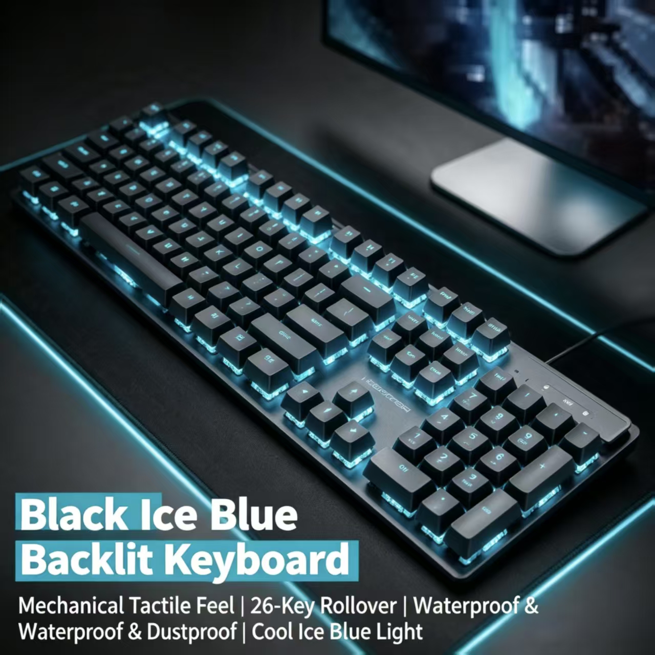 Pro-Pioneer GX330 Wired Mechan - مراجعة Gaming Keyboard Mouse Set وسعره