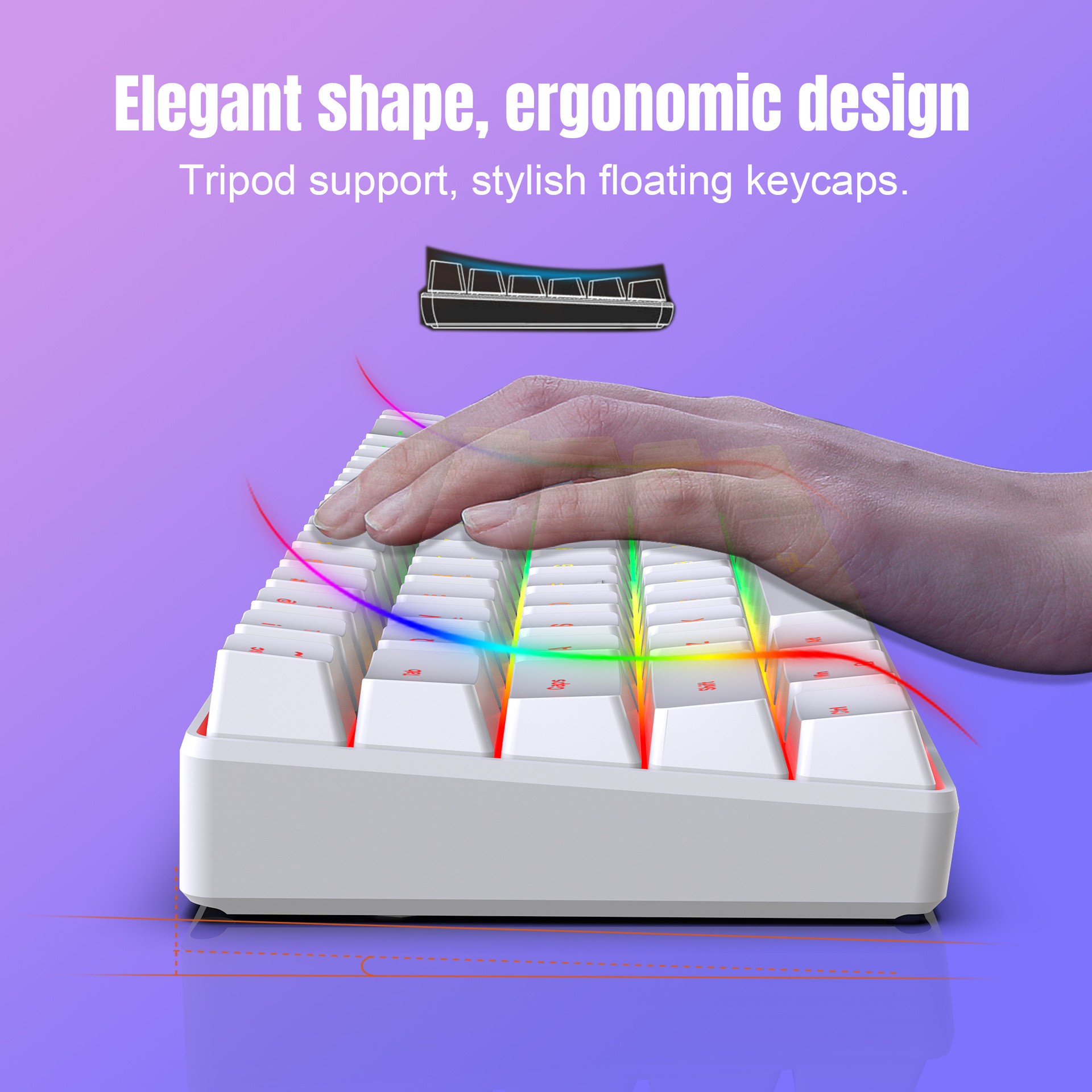 Keyboard and Mouse 68key Wired - مراجعة Keyboard Mouse Bundle Gaming وسعره