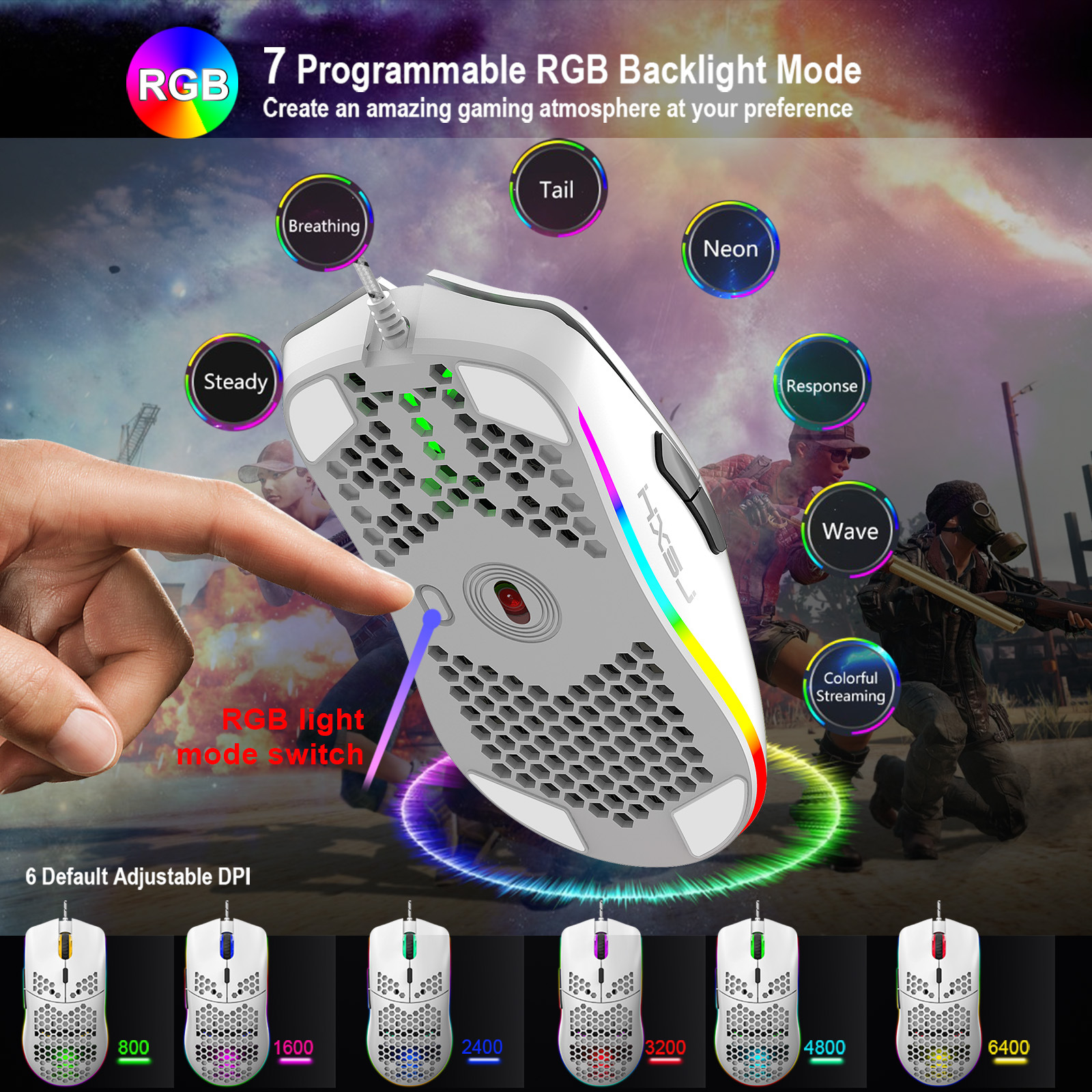 Keyboard and Mouse 68key Wired - مراجعة Keyboard Mouse Bundle Gaming وسعره