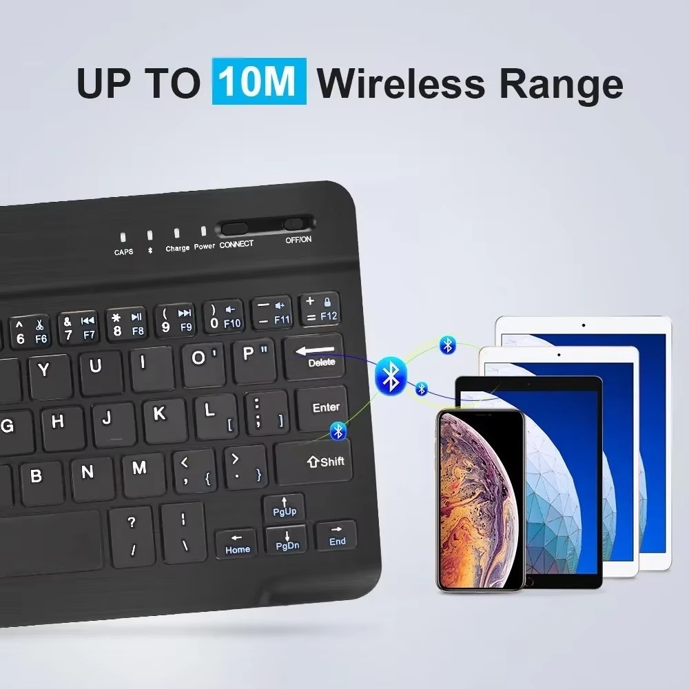 Bluetooth 5.0 Wireless Keyboar - مراجعة Gaming Keyboard Bluetooth وسعره