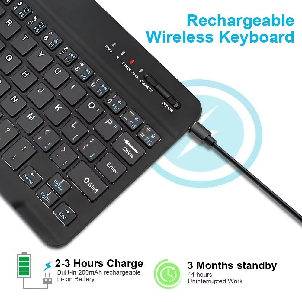 Bluetooth 5.0 Wireless Keyboar - مراجعة Gaming Keyboard Bluetooth وسعره