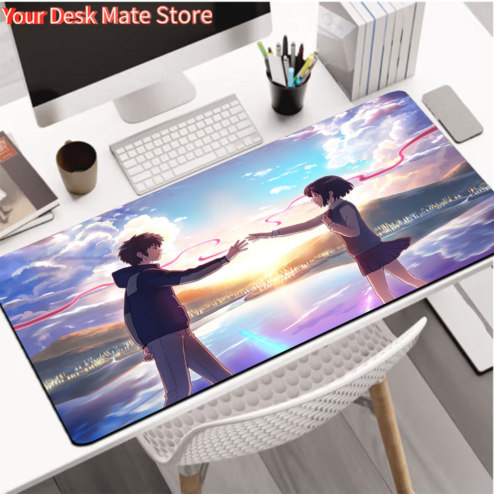 1pc Your Name Large Mouse Pad  - مراجعة Gaming Keyboard Name وسعره
