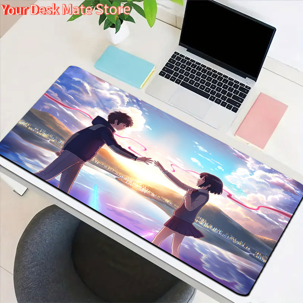 1pc Your Name Large Mouse Pad  - مراجعة Gaming Keyboard Name وسعره
