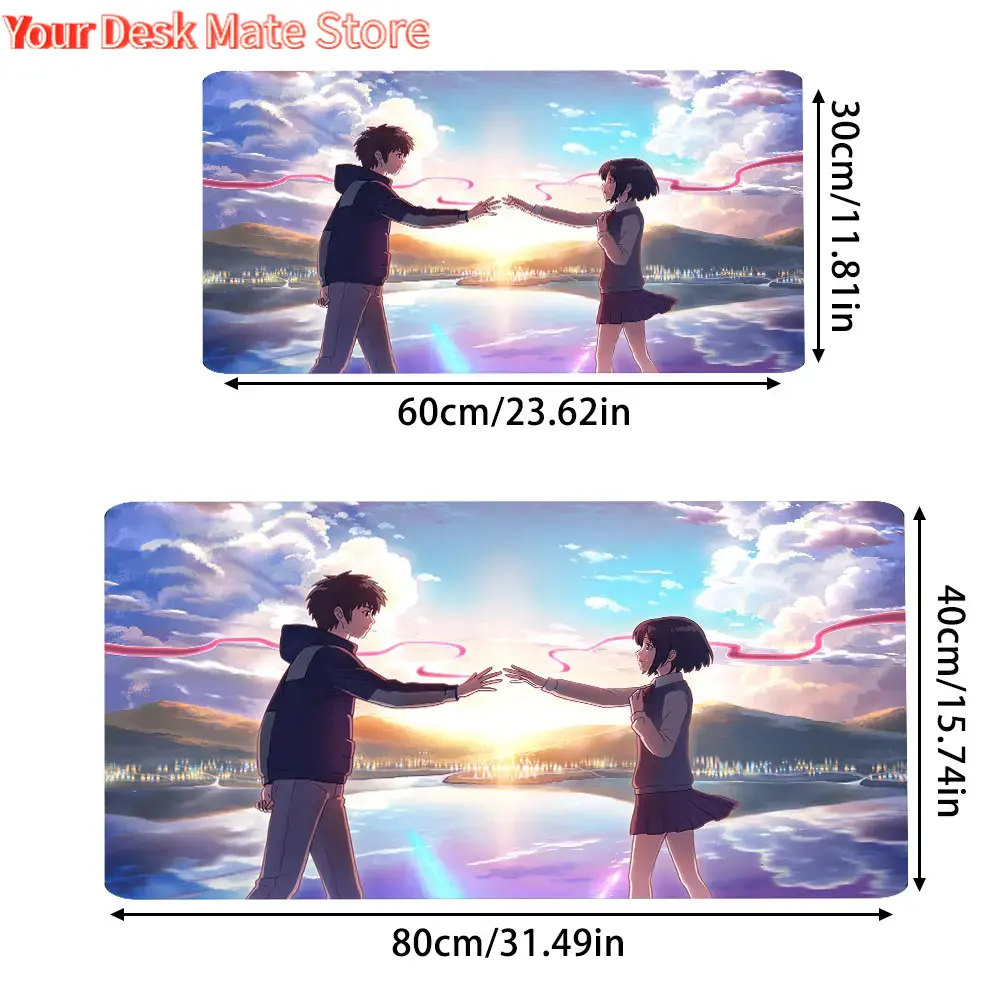 1pc Your Name Large Mouse Pad  - مراجعة Gaming Keyboard Name وسعره