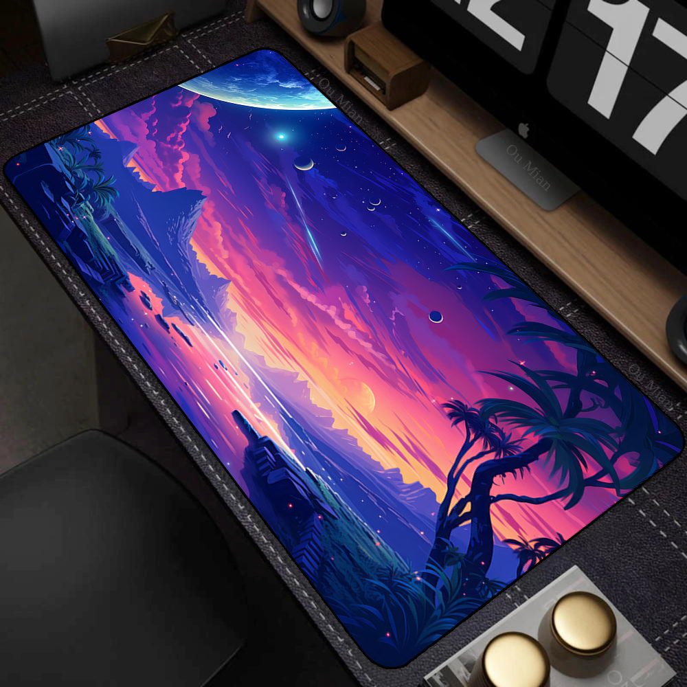 Sky Landscape Gaming Mousepads - مراجعة Keyboard Mouse Bundle Gaming وسعره
