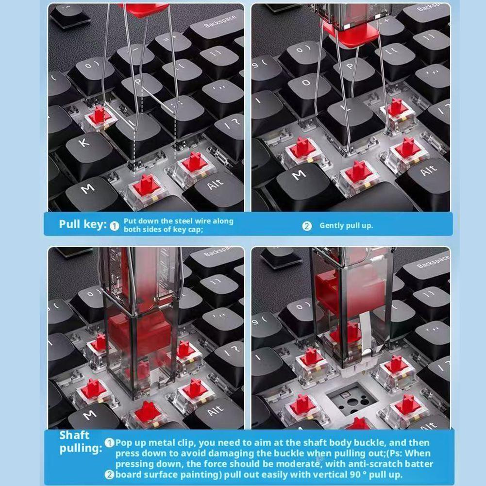 2 in 1 Switch Puller Keycap Pu - مراجعة Keycap Puller Ring وسعره