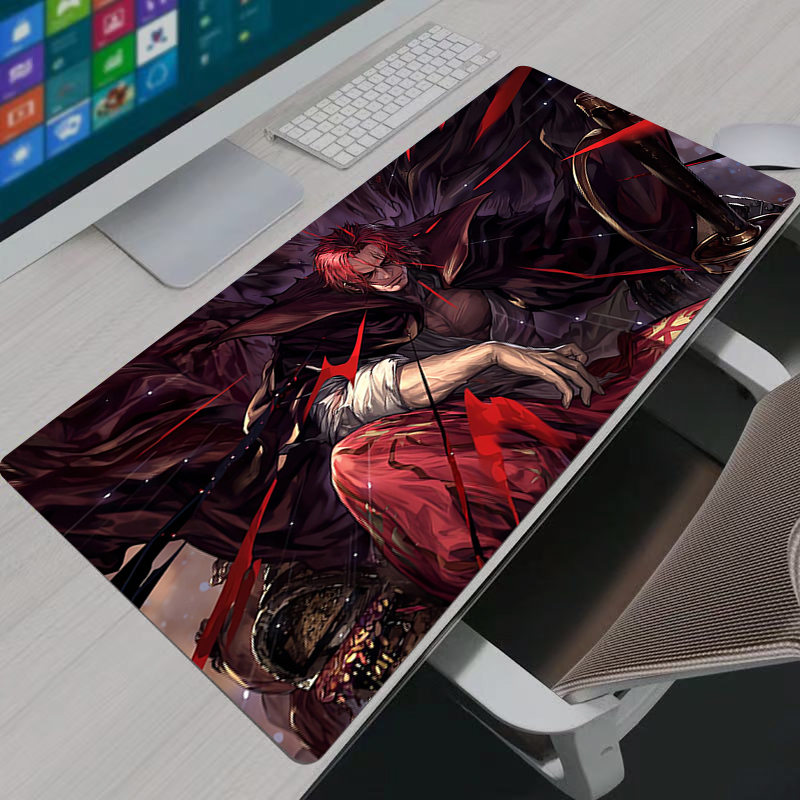 One Piece Shanks Mouse Pad Lar - مراجعة Gaming Keyboard He وسعره