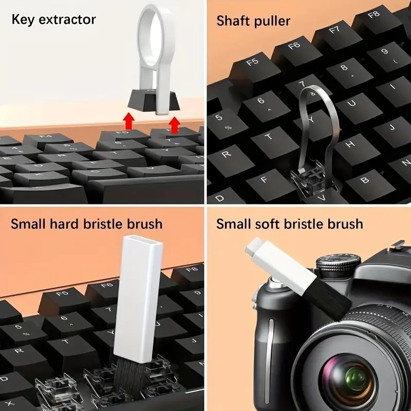 20-in-1 Cleaner Kit Computer K - مراجعة Keycap Puller Ring وسعره