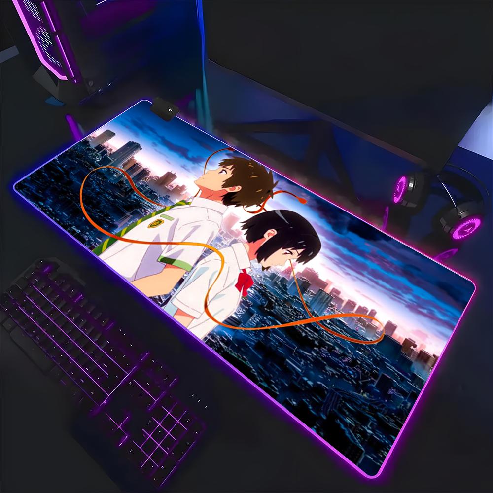 Your Name Romance Anime Mouse  - مراجعة Gaming Keyboard Name وسعره