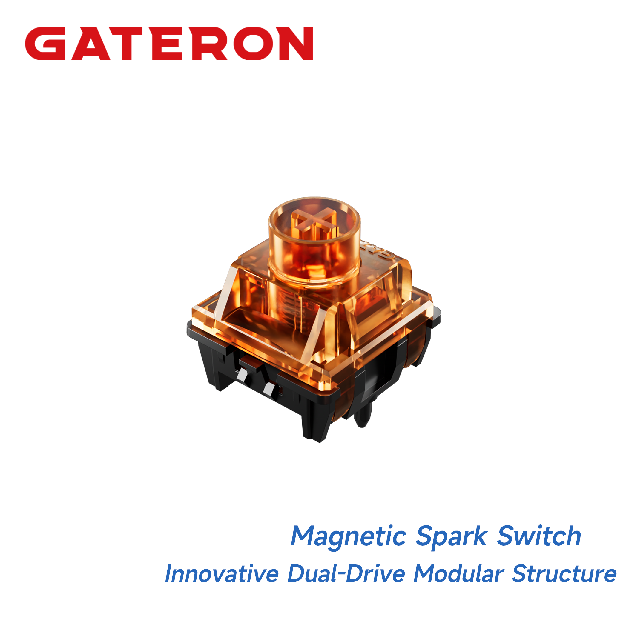 GATERON Magnetic Spark Series  - مراجعة Gaming Keyboard Magnetic Switches وسعره