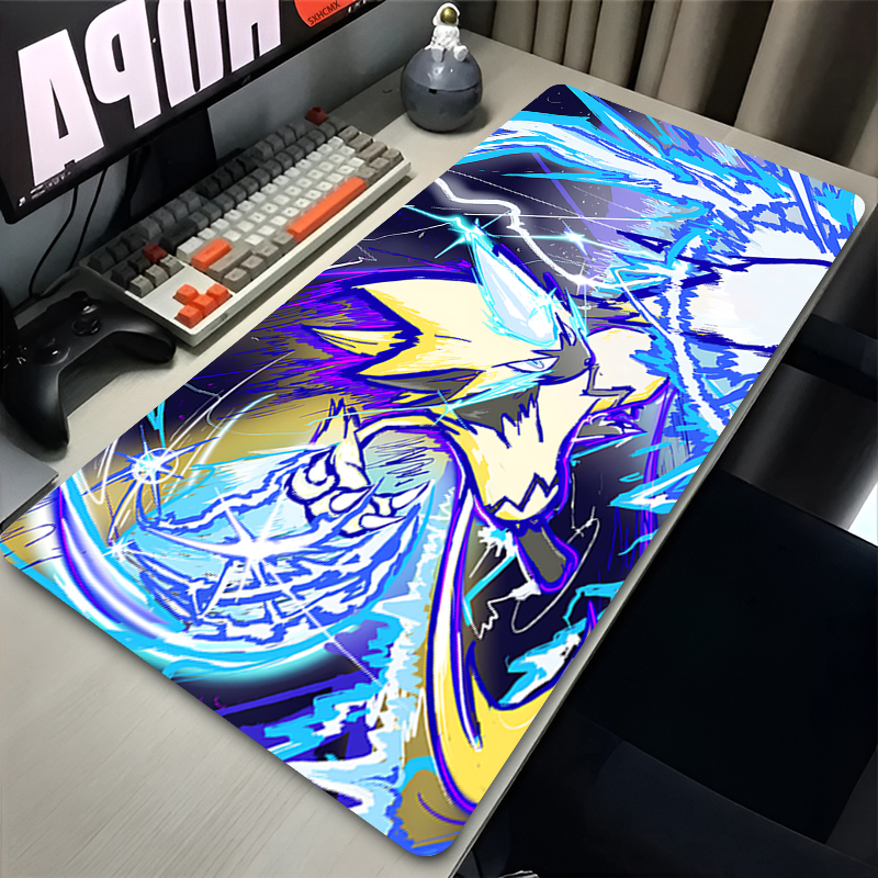 Zeraora Mouse Pad P-pokemon Co - مراجعة Gaming Keyboard He وسعره
