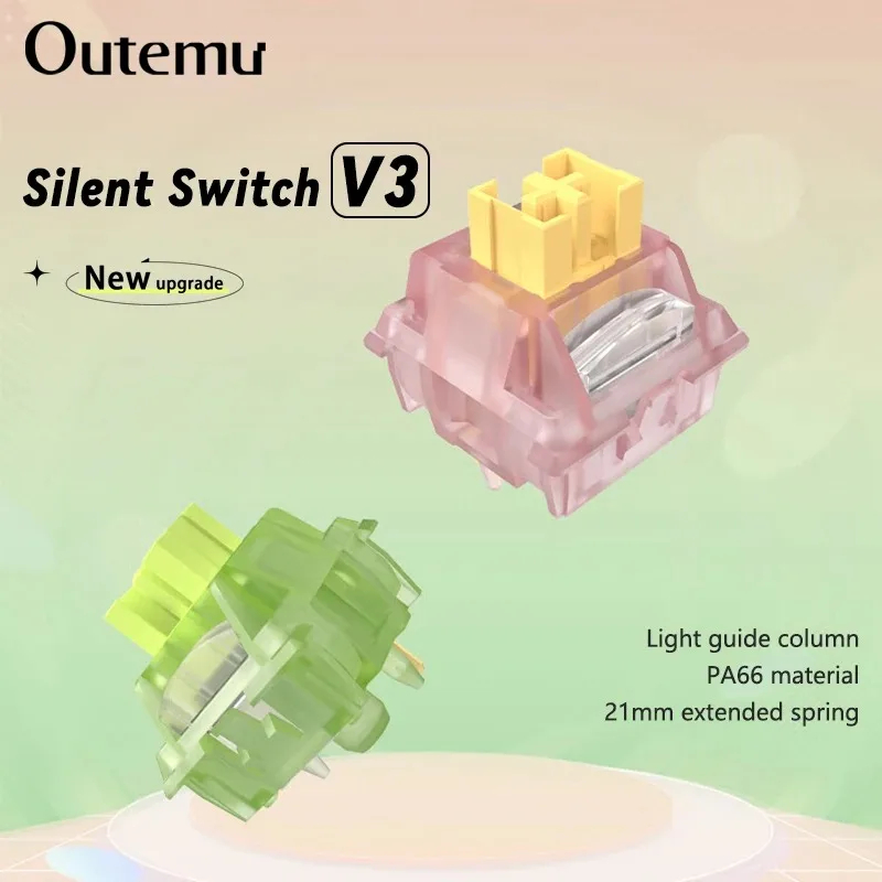 Outemu Silent Peach V3 Switch  - مراجعة Keyboard Lube Kit وسعره