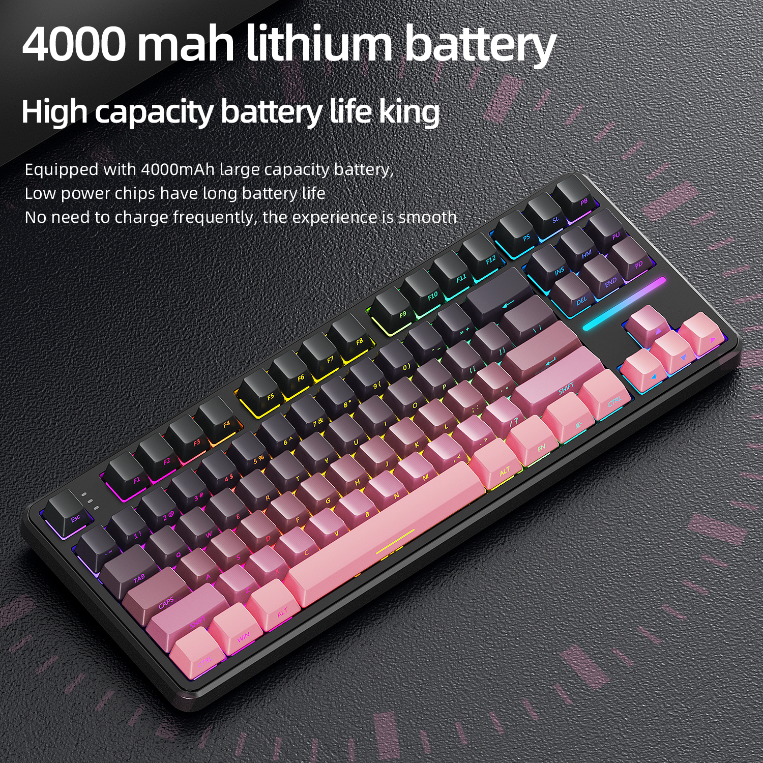 Attack Shark X87 Macro Drive G - مراجعة Gaming Keyboard Bluetooth وسعره