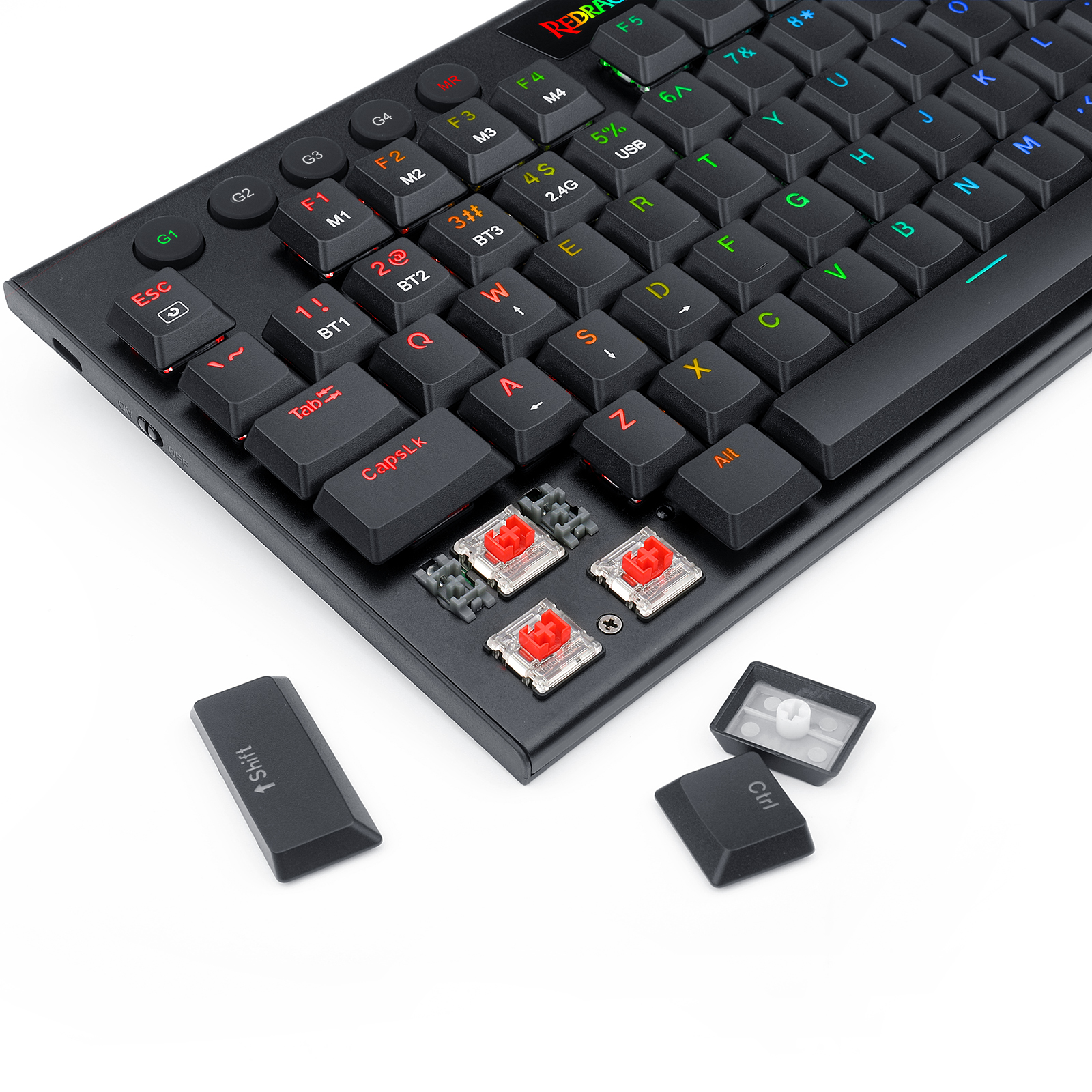 Redragon Latest Model K621-RGB - مراجعة Gaming Keyboard Tkl وسعره