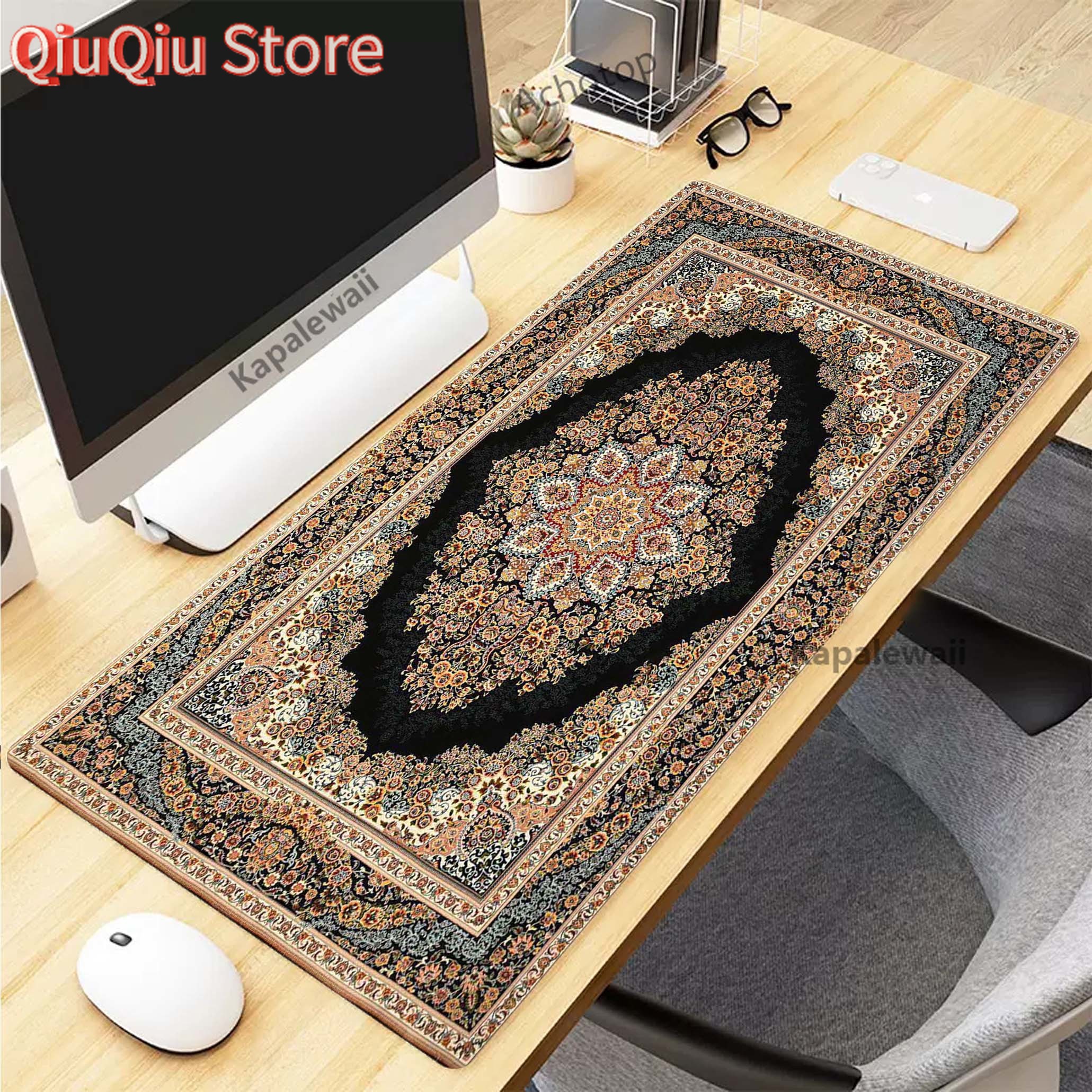 Persian Carpet Mysterious Retr - مراجعة Keyboard Mouse Bundle Gaming وسعره