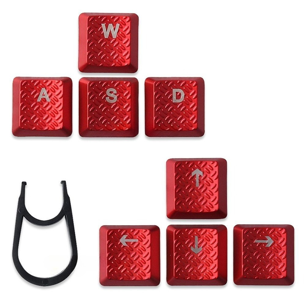 DIY Red translucent keycaps co - مراجعة Gaming Keyboard Tkl وسعره