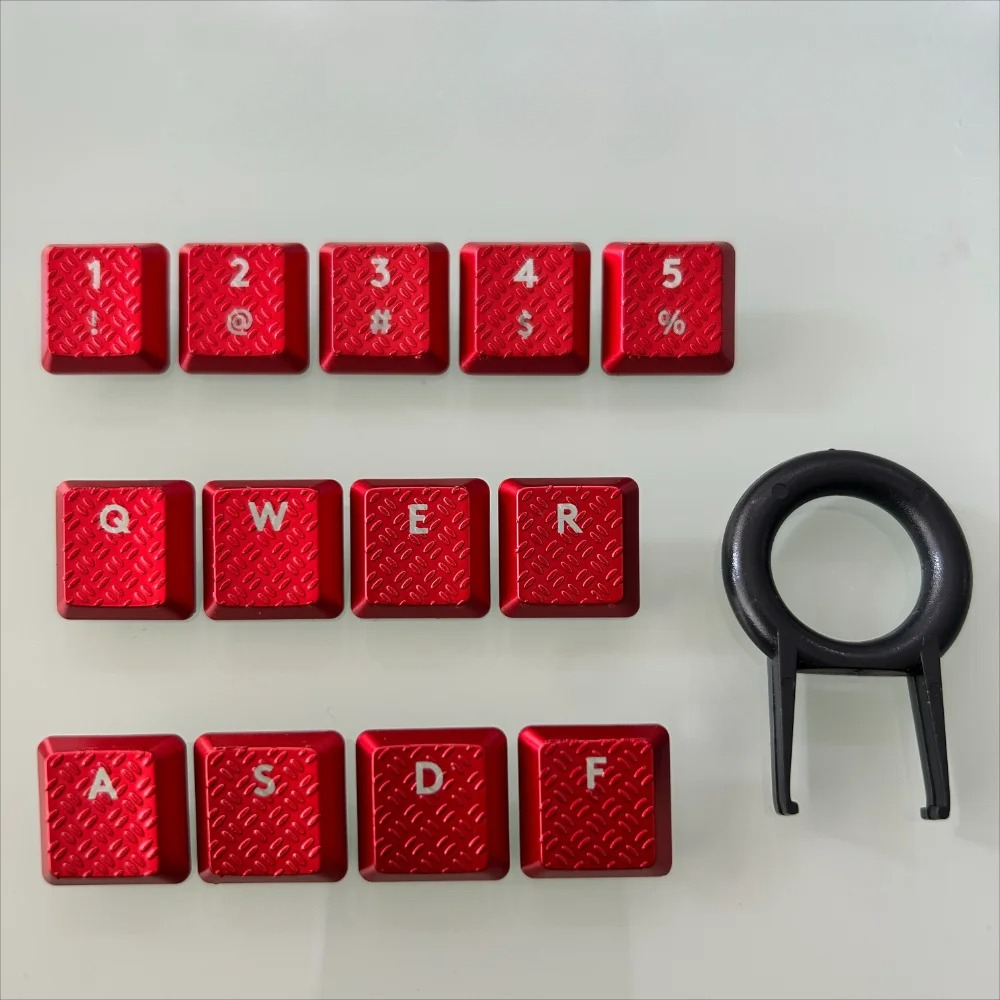 DIY Red translucent keycaps co - مراجعة Gaming Keyboard Tkl وسعره