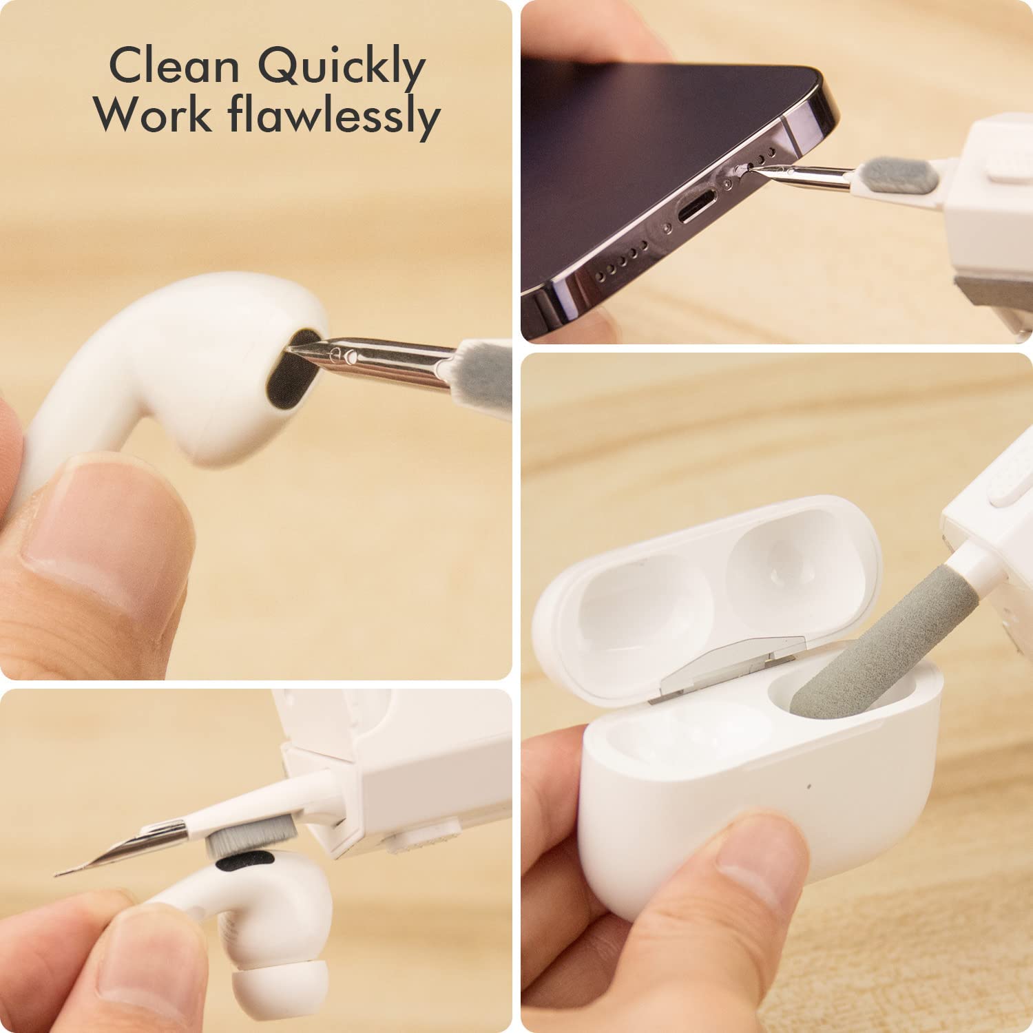 8 in 1 Cleaning Kit Computer K - مراجعة Keycap Puller Ring وسعره