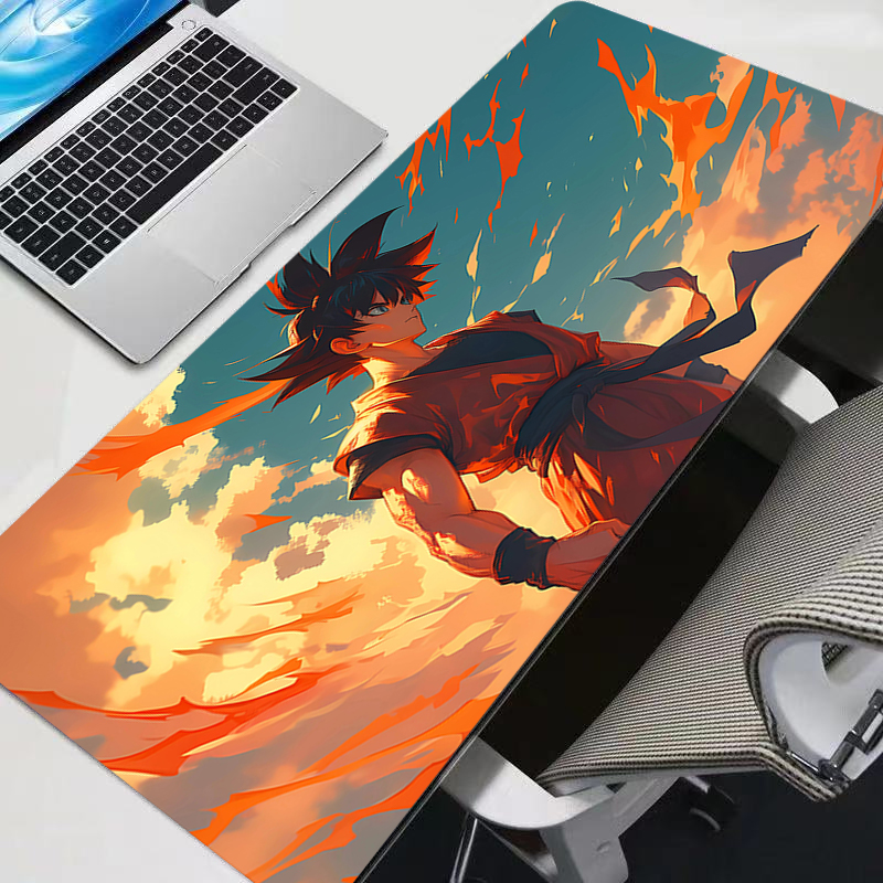 Mouse Pad Dragon Ball passion  - مراجعة Gaming Keyboard He وسعره