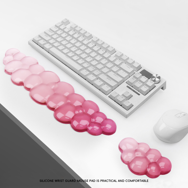 Ergonomic Cloud Wrist Support  - مراجعة Keyboard Mouse Bundle Gaming وسعره