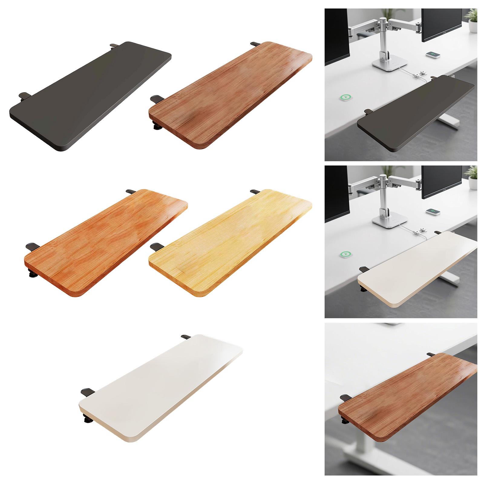 Desk Shelf Board Keyboard Tray - مراجعة Wrist Rest Wood وسعره