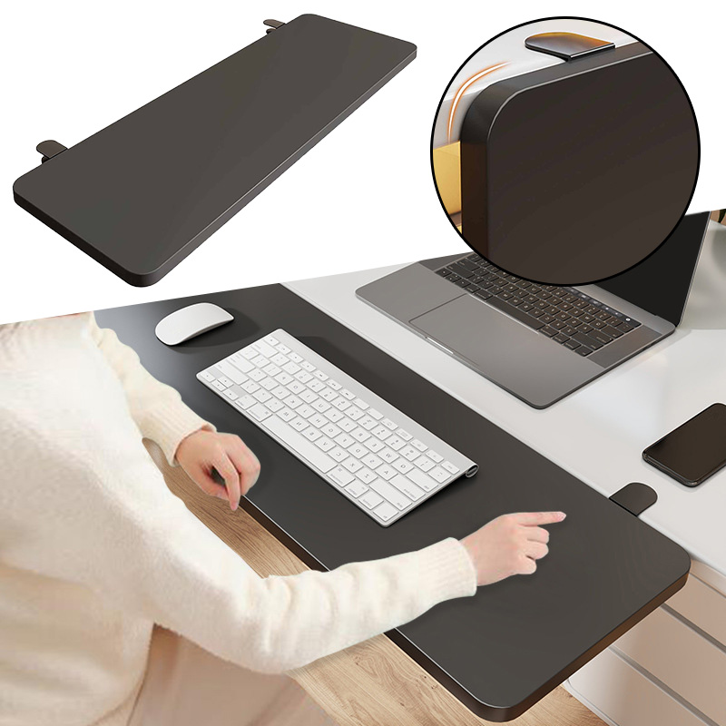 Desk Shelf Board Keyboard Tray - مراجعة Wrist Rest Wood وسعره