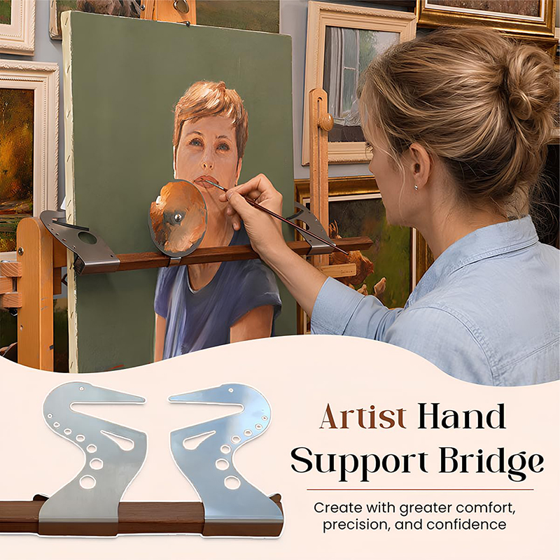 Adjustable Easel Hand Rest Sup - مراجعة Wrist Rest Wood وسعره