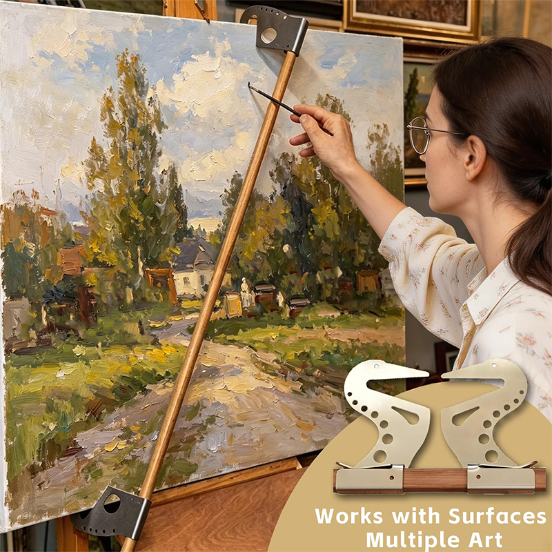 Adjustable Easel Hand Rest Sup - مراجعة Wrist Rest Wood وسعره