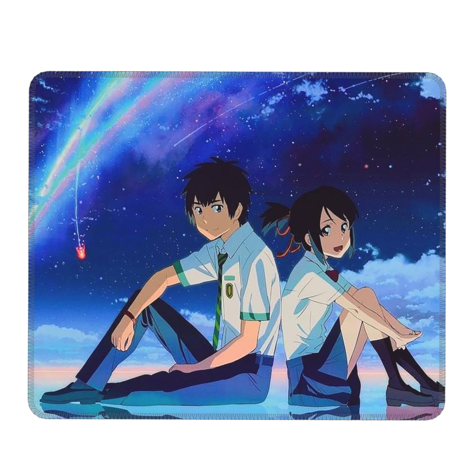 Japanese Anime Your Name Mouse - مراجعة Gaming Keyboard Name وسعره