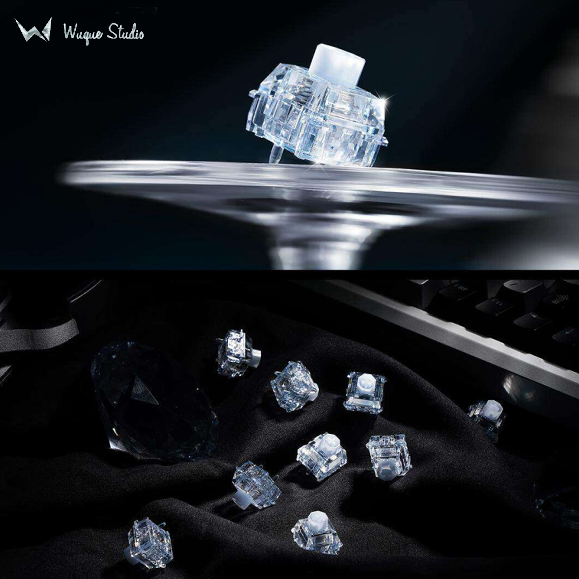 WS Wuque Studio Babao Diamond  - مراجعة Gaming Keyboard Magnetic Switches وسعره