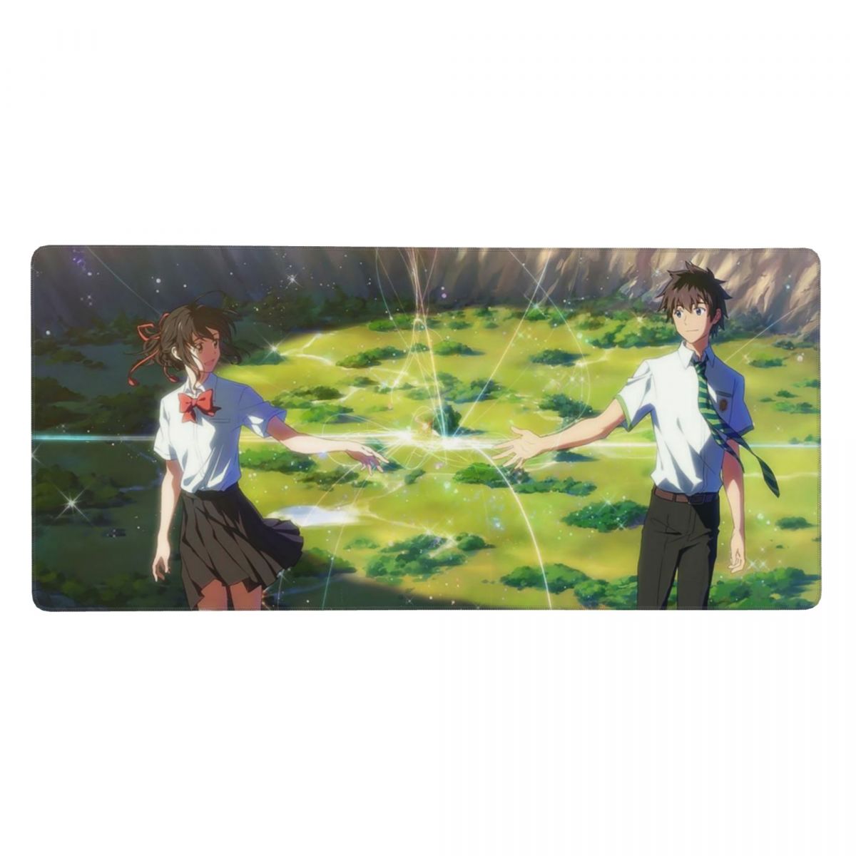 Japanese Anime Your Name Large - مراجعة Gaming Keyboard Name وسعره
