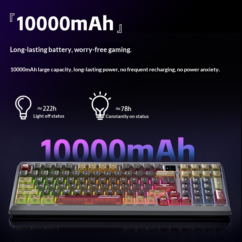 Bestseller T98 Tri-Mode Mechan - مراجعة Gaming Keyboard Not Typing وسعره