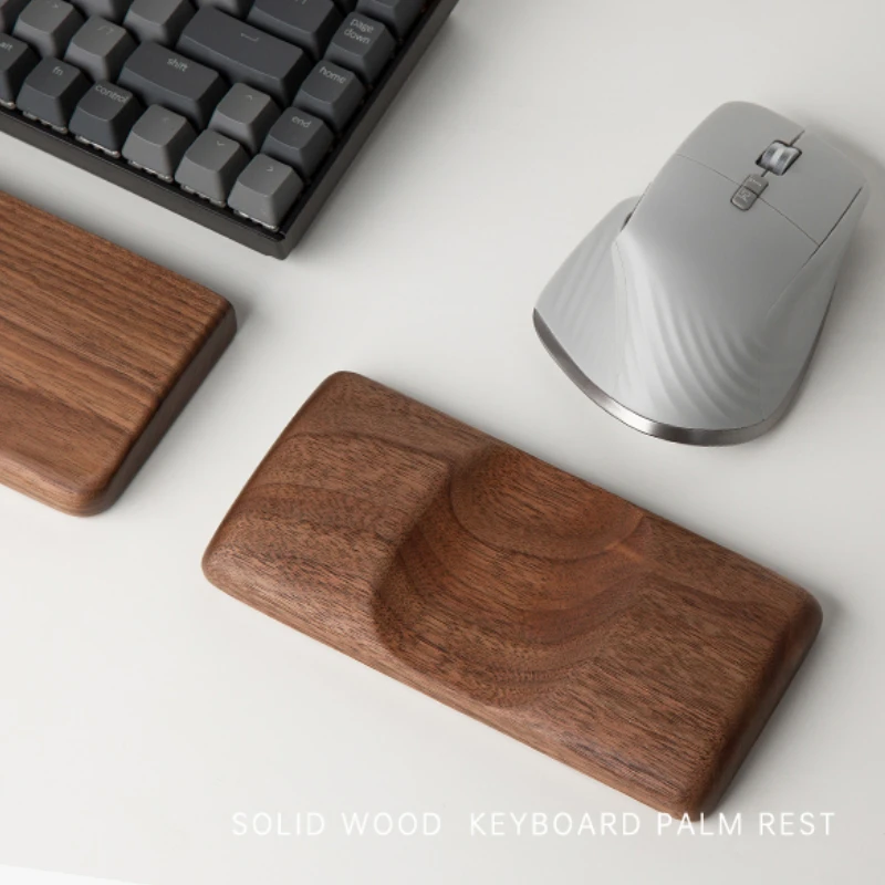 Walnut Wood Mouse Palm Rest Cu - مراجعة Wrist Rest Wood وسعره