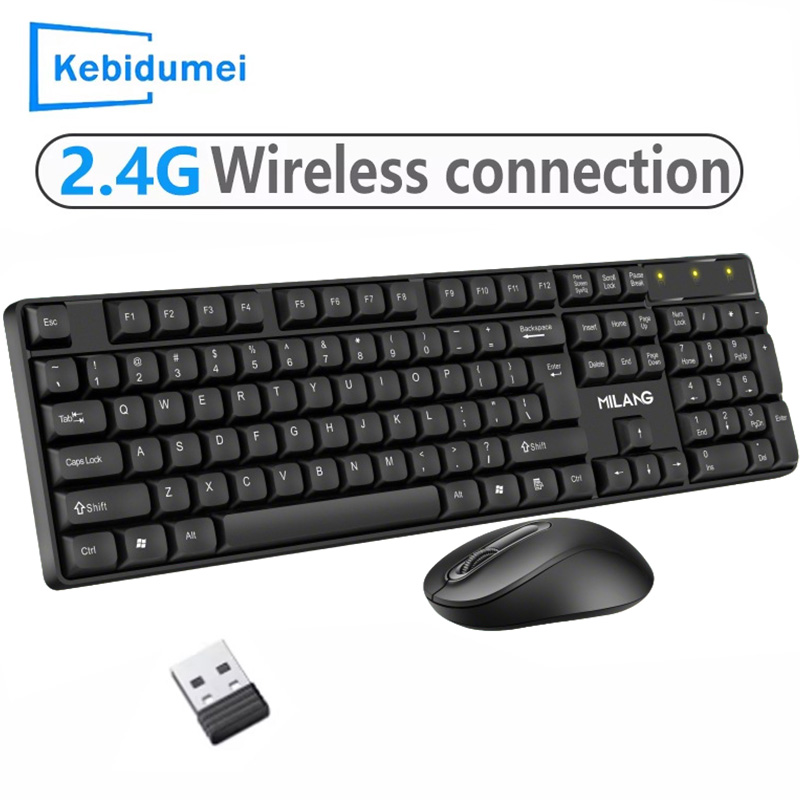 2.4G Wireless Keyboard Mouse S - مراجعة Gaming Keyboard Mouse Set وسعره