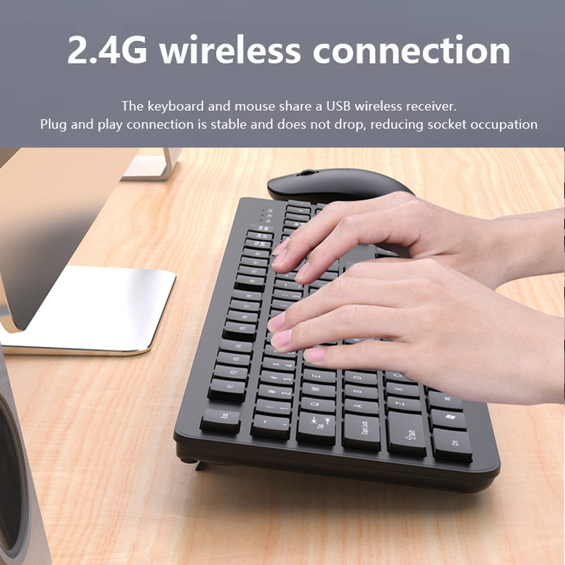2.4G Wireless Keyboard Mouse S - مراجعة Gaming Keyboard Mouse Set وسعره