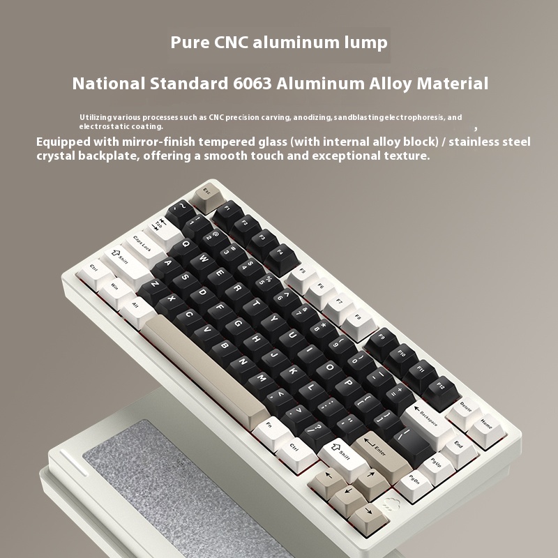 Wireless Bluetooth RAINY75 Cus - مراجعة Gaming Keyboard Bluetooth وسعره