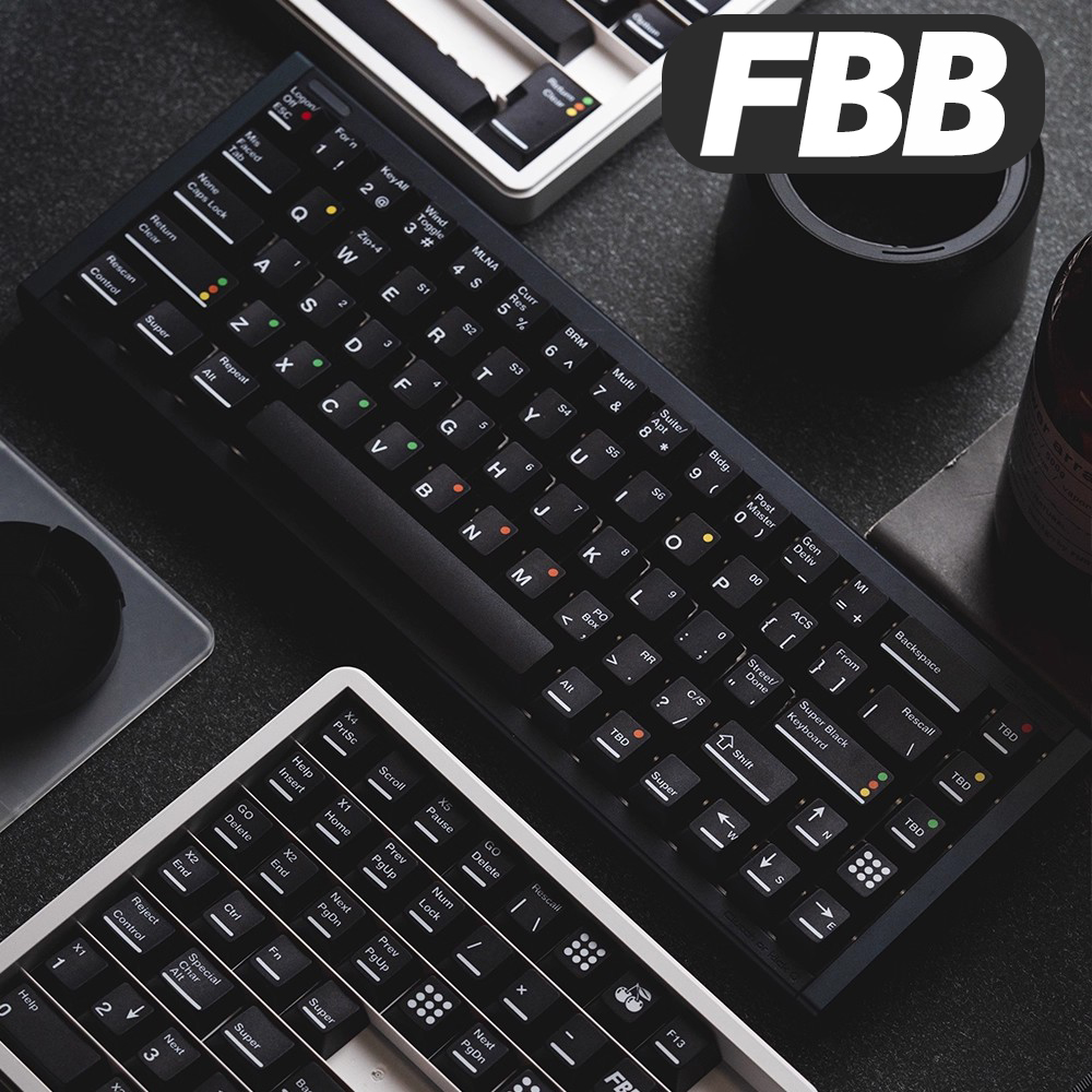 FBB Keycaps SBK Ultra Black PB - مراجعة Gaming Keyboard Magnetic Switches وسعره