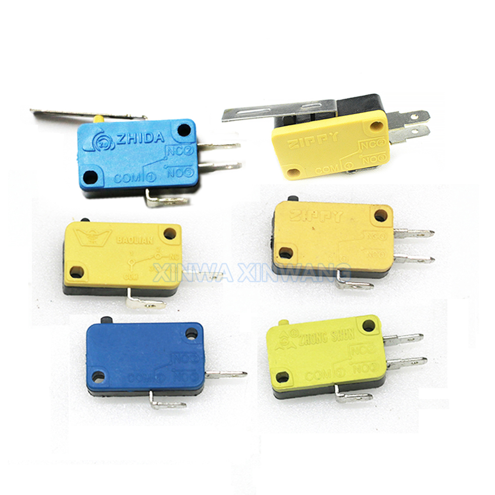 10pcs Self Reset Micro Switch  - مراجعة Hot Swap Pcb وسعره
