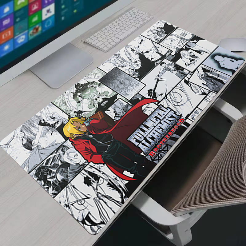 Mouse Pad Large Fullmetal Alch - مراجعة Gaming Keyboard He وسعره