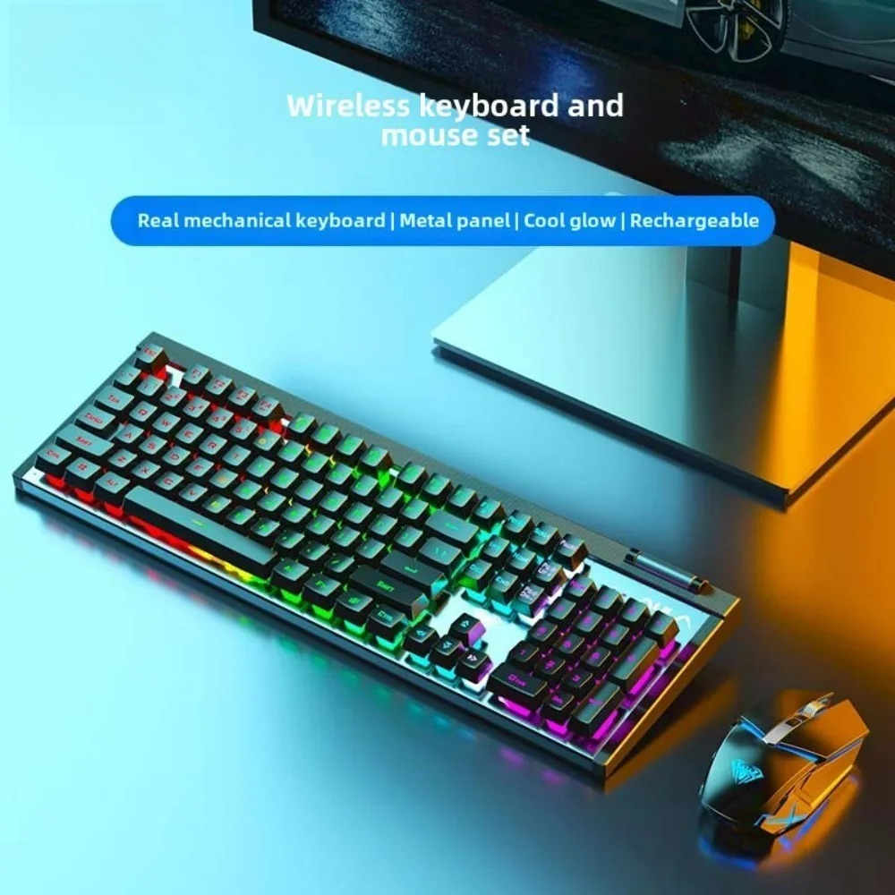 Accessories with 1600 DPI for  - مراجعة Gaming Keyboard Mouse Set وسعره
