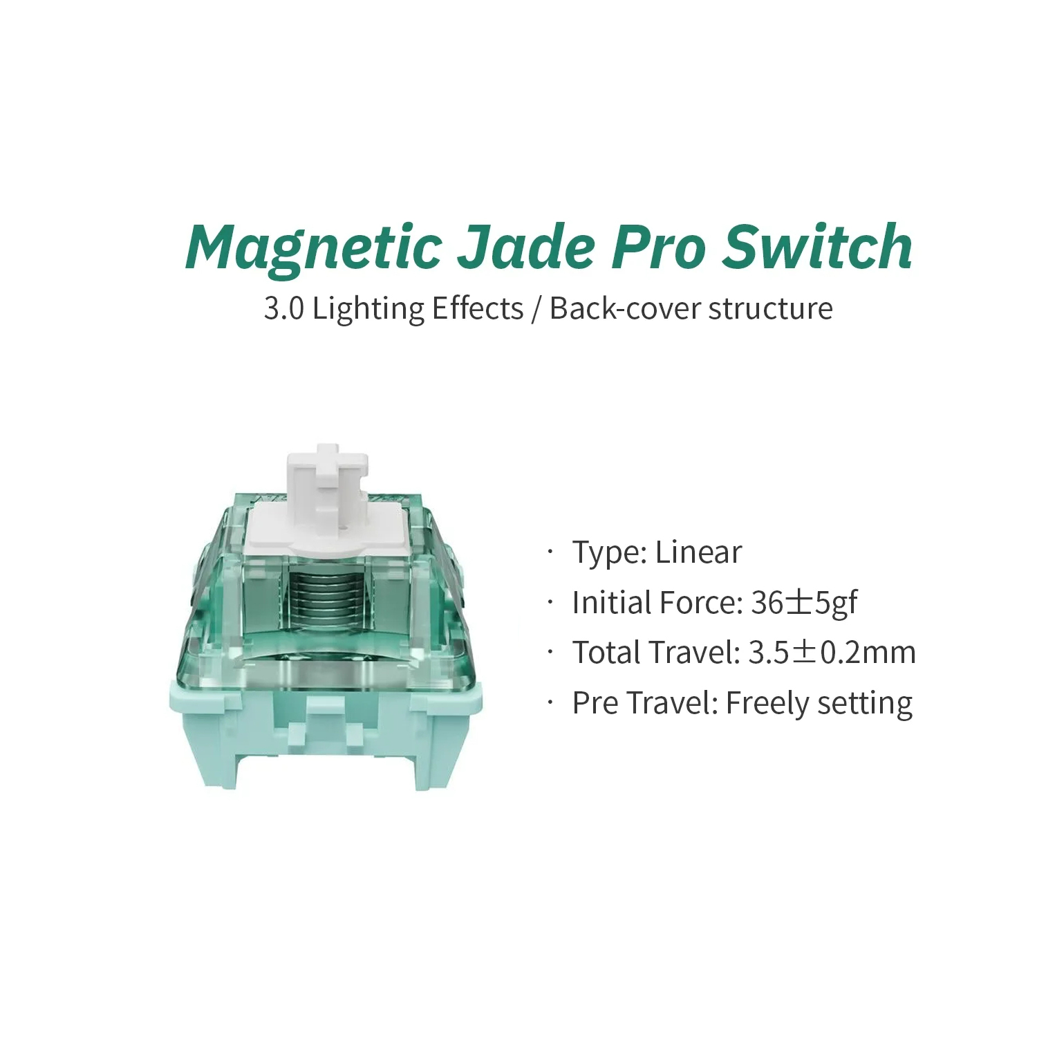 Gateron Magnetic Jade Pro Swit - مراجعة Gaming Keyboard Magnetic Switches وسعره