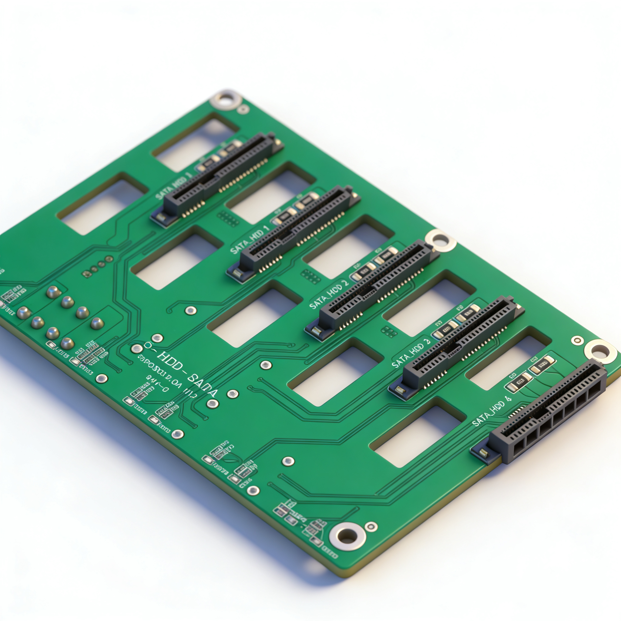 5-Bay SATA Hard Drive Backplan - مراجعة Hot Swap Pcb وسعره