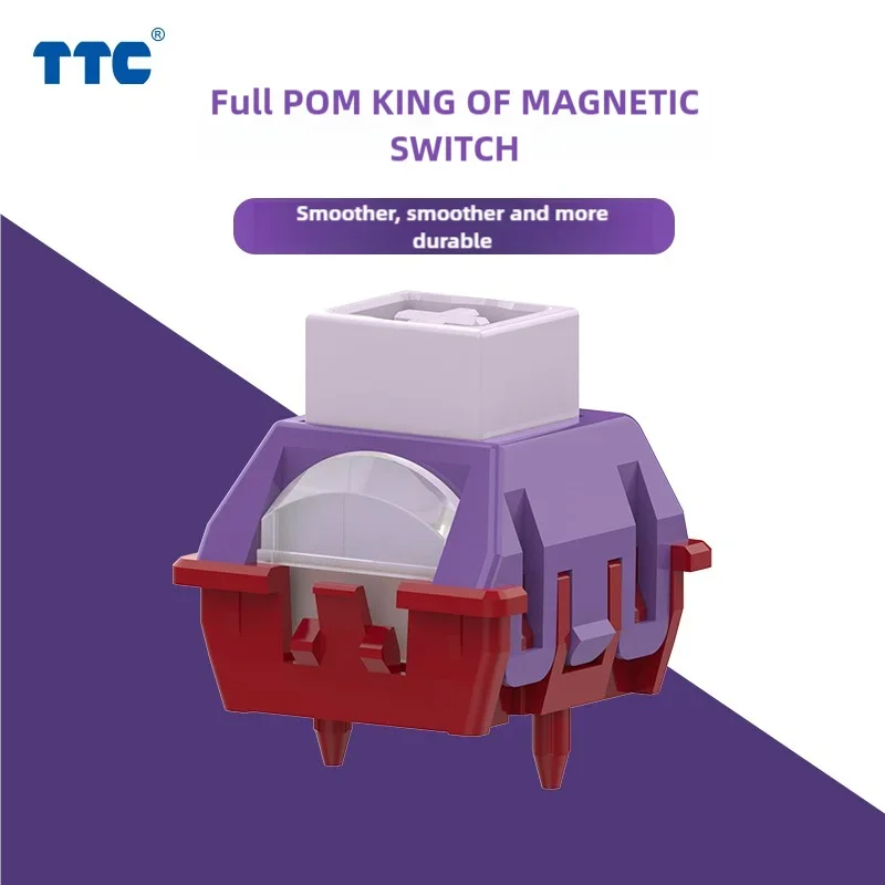 TTC Full POM King Of Magnetic  - مراجعة Gaming Keyboard Magnetic Switches وسعره
