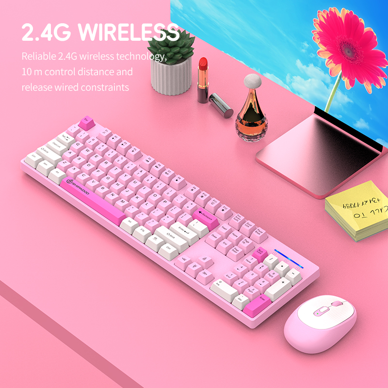SHIPADOO W1060 2.4G Wireless G - مراجعة Gaming Keyboard Mouse Set وسعره