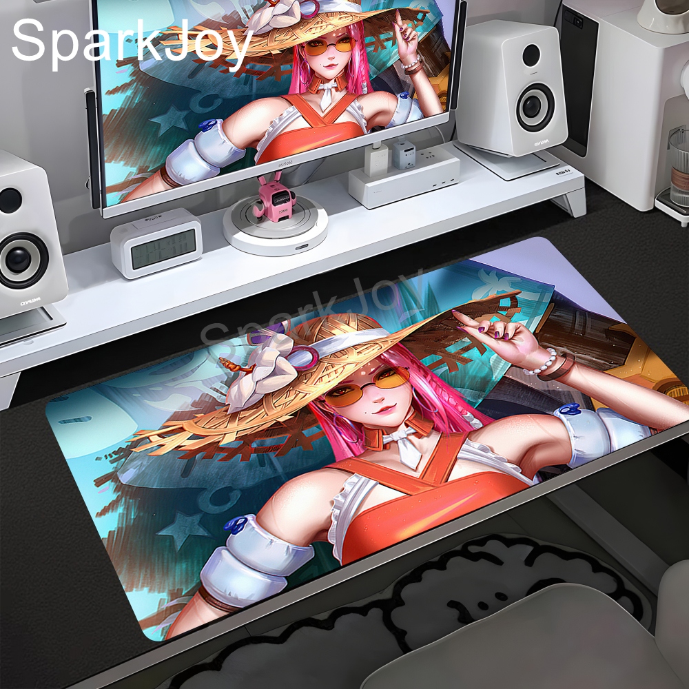 PC Gamer Cabinet Kawaii Mousep - مراجعة Keyboard Mouse Bundle Gaming وسعره