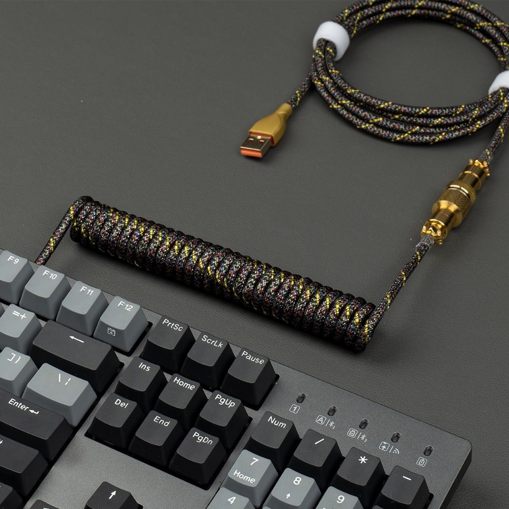 Gold-Plating Aviator Cable USB - مراجعة Gaming Keyboard Magnetic Switches وسعره